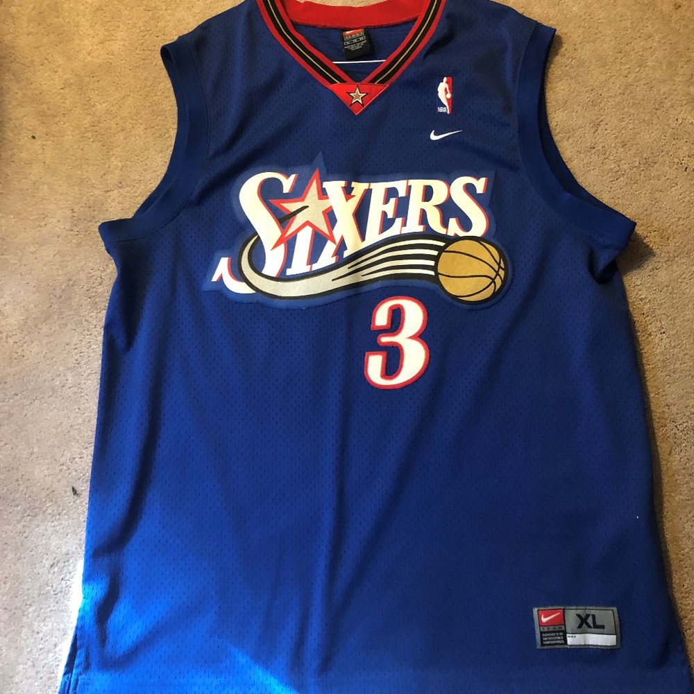 Allen Iverson 76ers Basketball Jersey